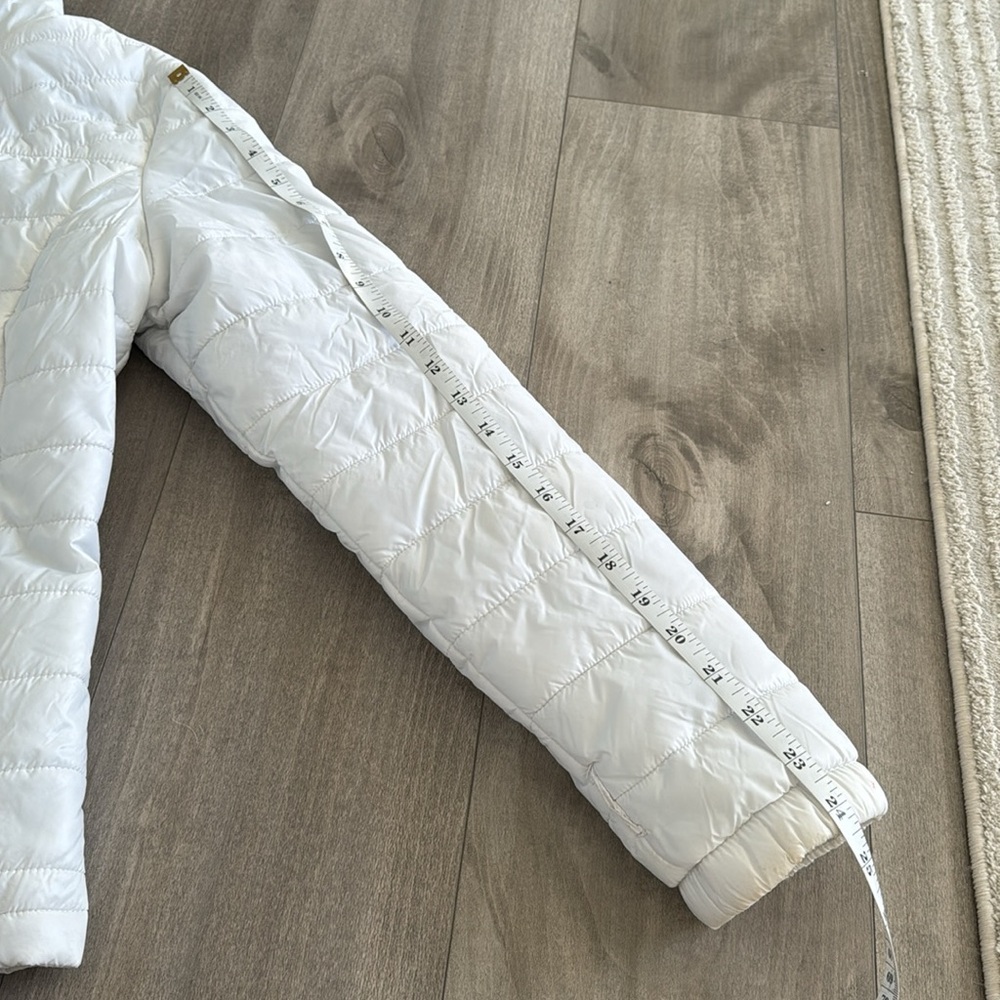 White Puffer Winter Jacket - Picture 8 of 12